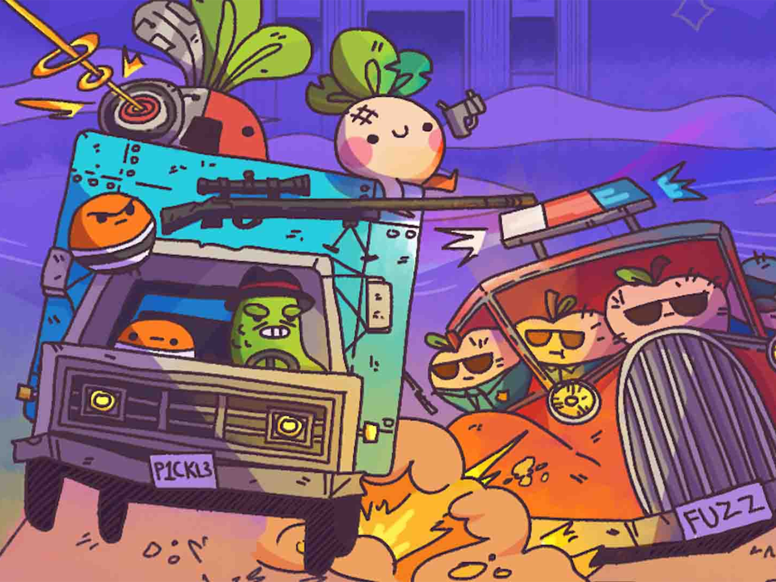 Turnip Boy roba un banco gratis en Epic: ¡el roguelite más loco!