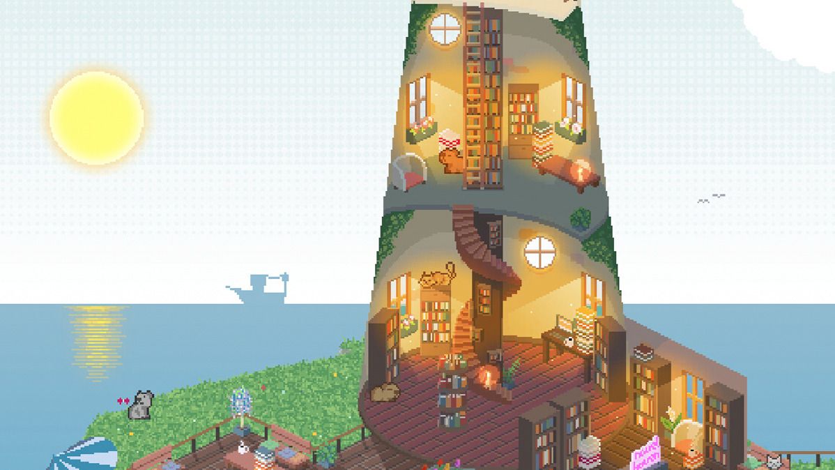 Novel Haven: el F2P cozy de Steam que convierte un faro en librería mágica